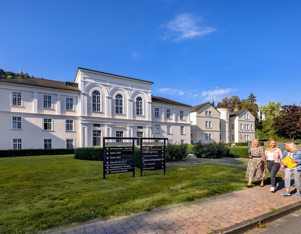Das Haus 07 auf dem Gesundheitscampus Weist.